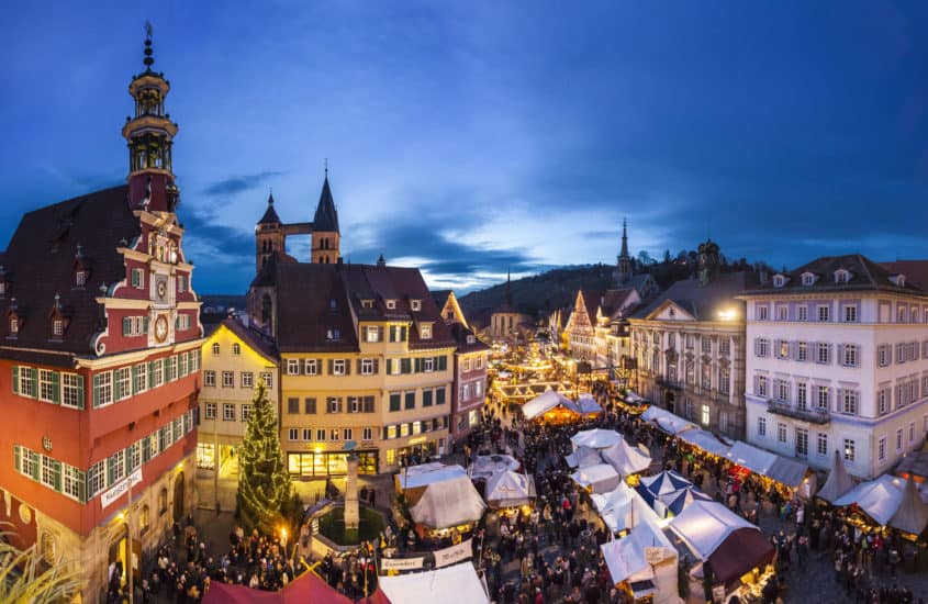 Mittelalterlicher Glanz auf dem Weihnachtsmarkt in Esslingen