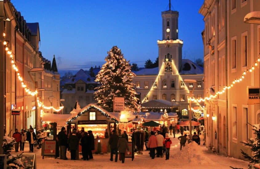 Weihnachtsmarkt in Schneeberg