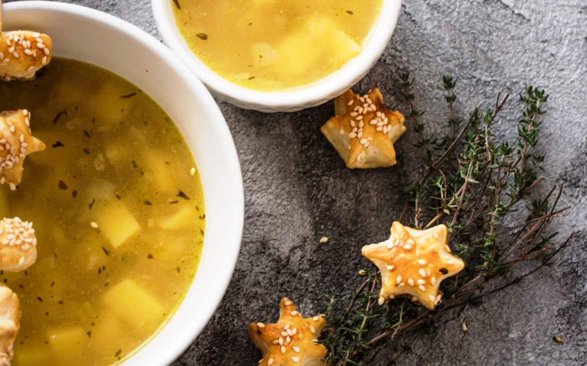 Klare Kartoffelsuppe - Weihnachtsmarkt Magazin