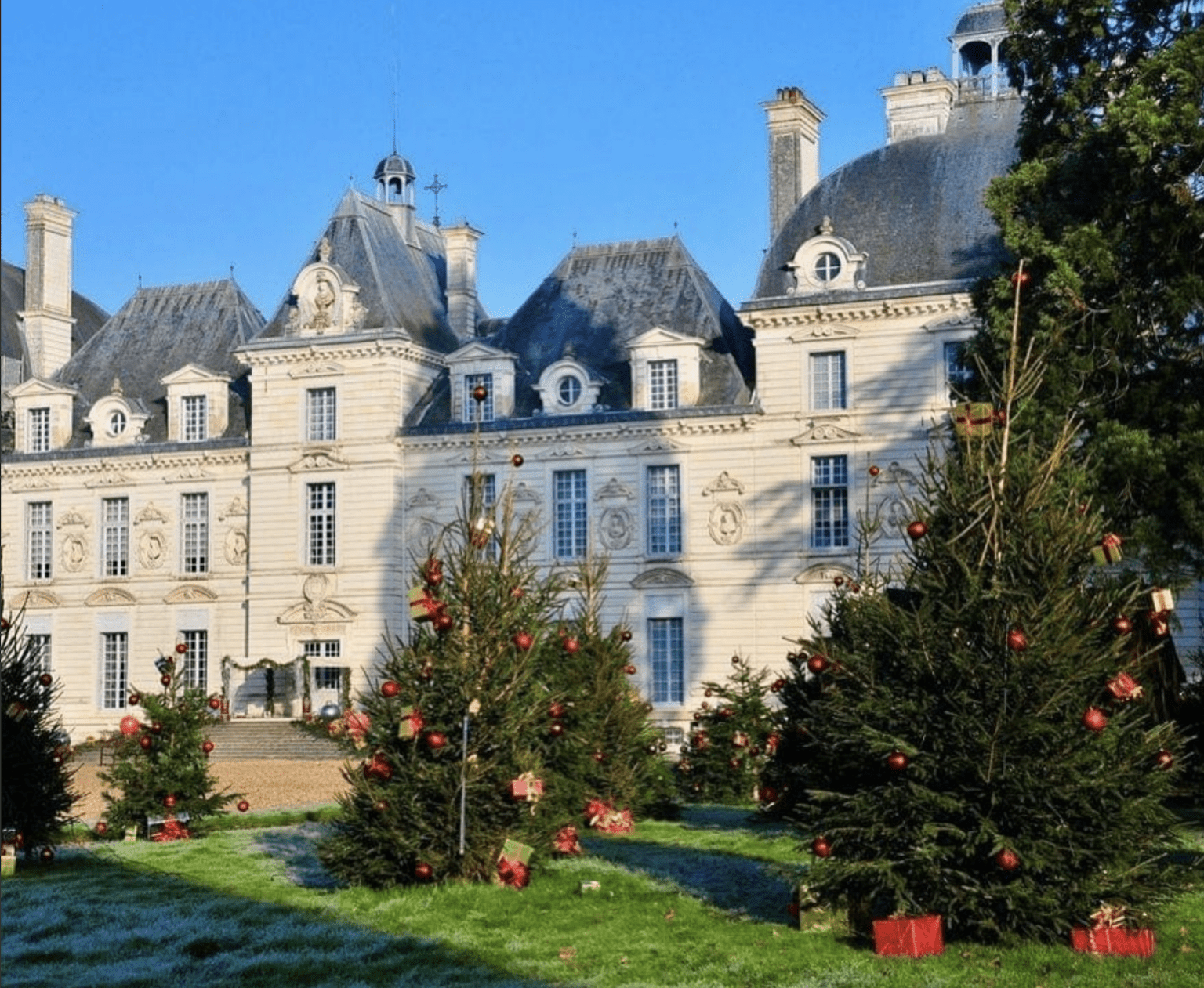 Schloss Cheverny Weihnachtsmarkt Magazin