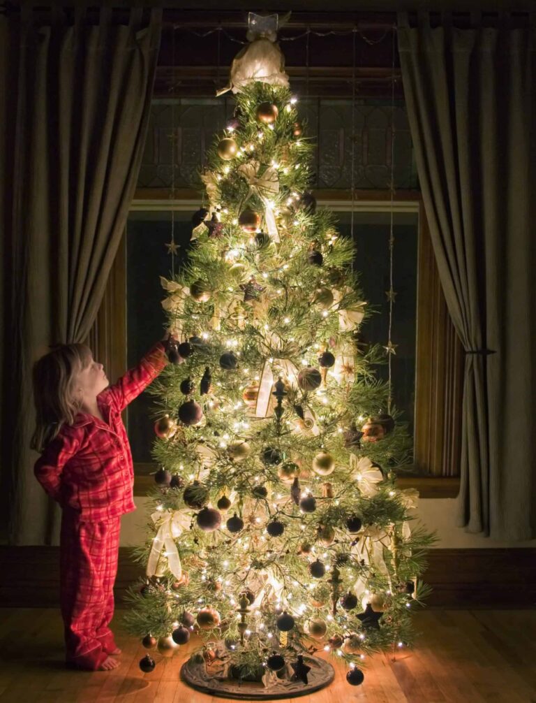 geschmückter Tannenbaum