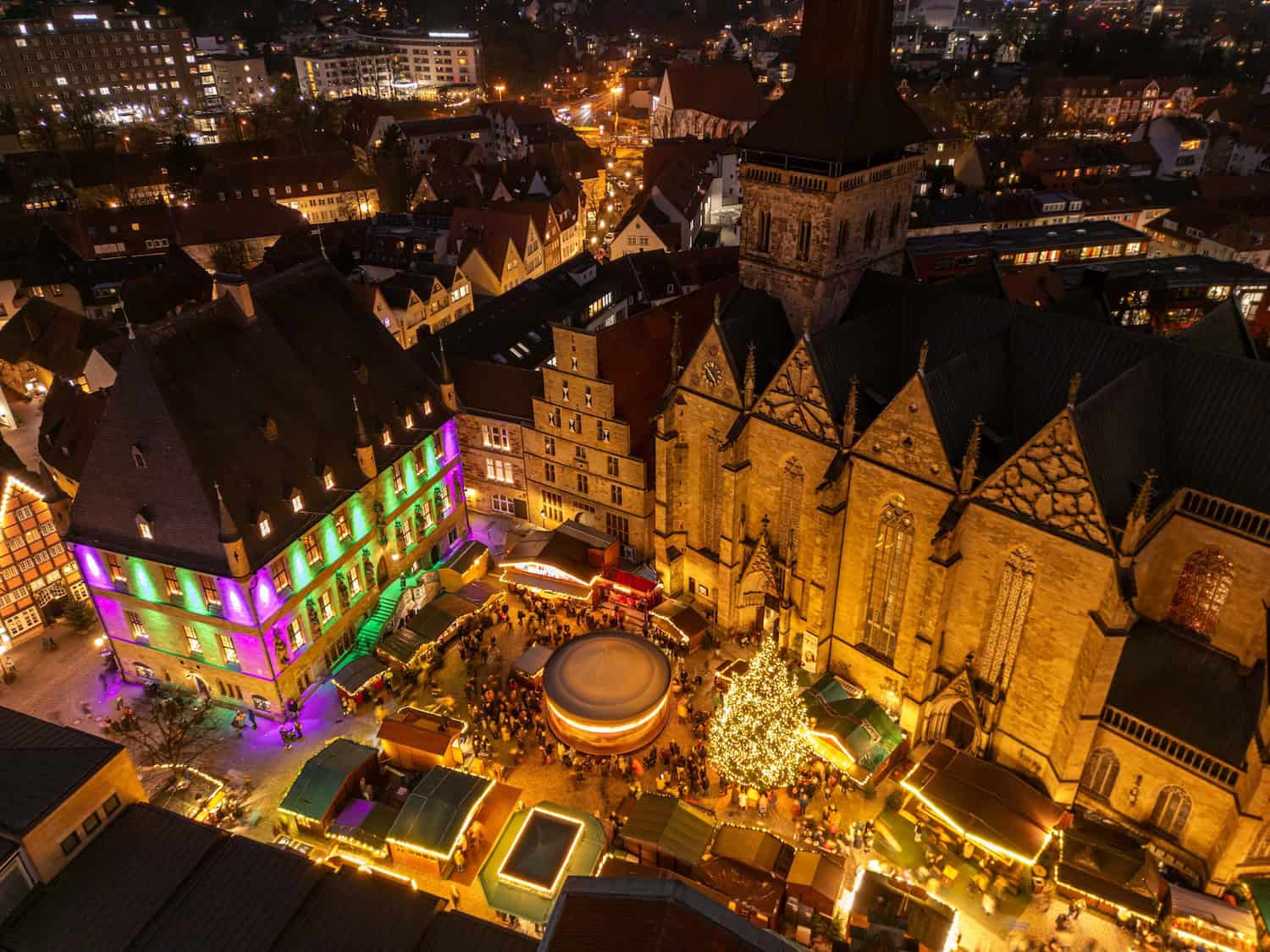 Historischer Weihnachtsmarkt in Osnabrück