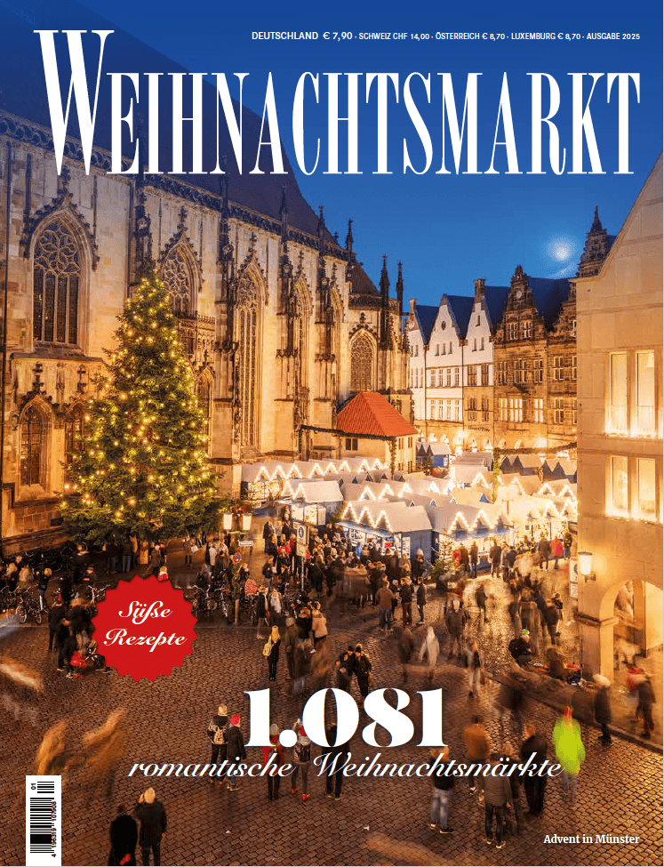 Cover des Weihnachtsmarkt Magazins 2025