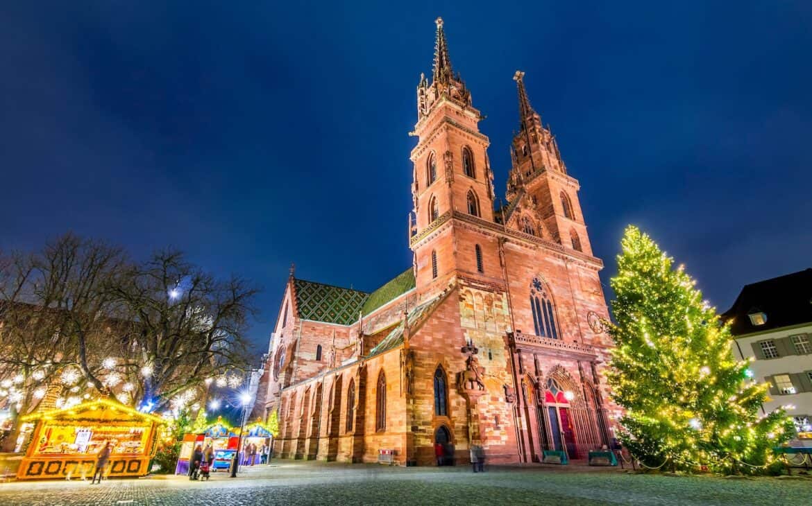 Weihnachten in Basel, Schweiz