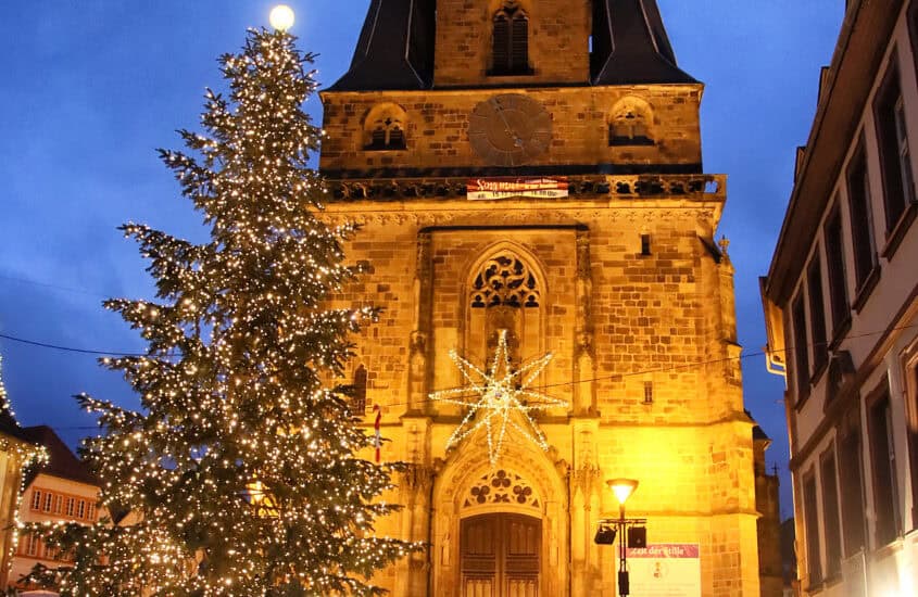 Weihnachtsmarkt St. Wendel mit Dom